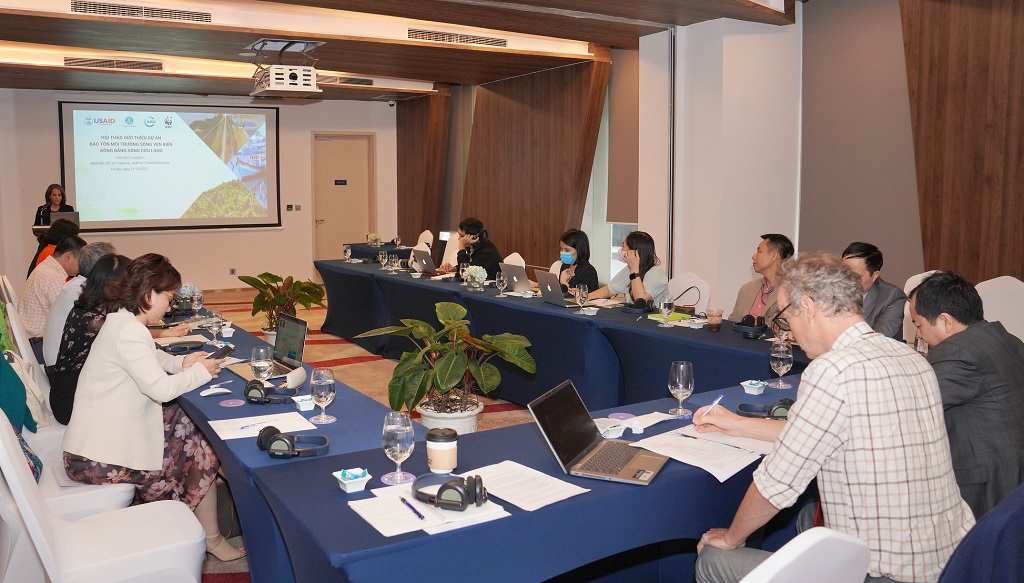 Hội thảo giới thiệu dự án Bảo tồn môi trường sống ven biển đồng bằng sông Cửu Long.